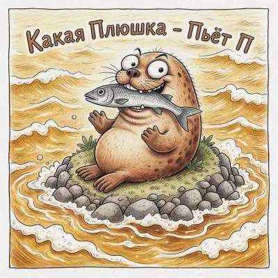 Какая Плюшка - Пьёт П
